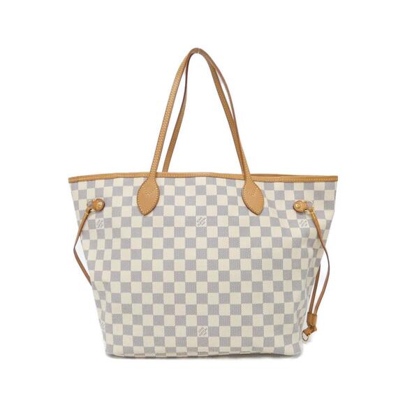 LOUIS VUITTON Handbags - Louis Vuitton Damier Azur Neverfull MM N51107 Handbag